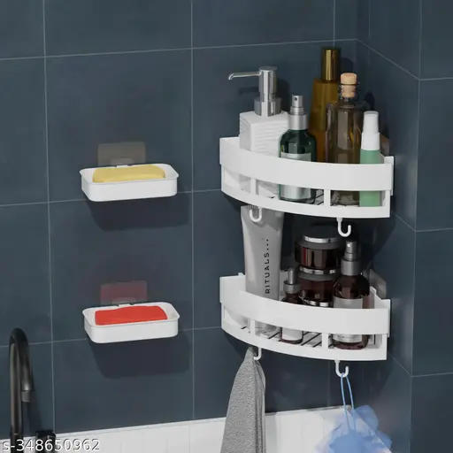 Wall-mounted soap trays in a modern bathroom exported by QuickExim.