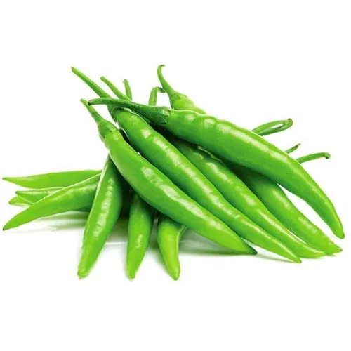 Import Fresh Green Chillies India