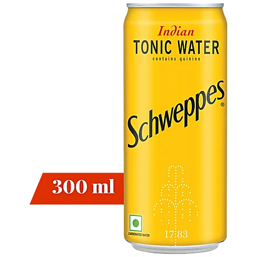 Import Schweppes Tonic Water Can India